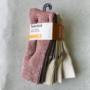 Timberland Women's Cushioned Boot  Socks 3 Pairs  Size: 6.5-9.5
